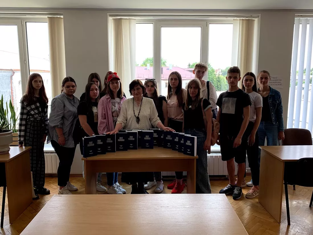 Бібліотеку Університету відвідали учні Волинського наукового ліцею-інтернату Волинської обласної ради