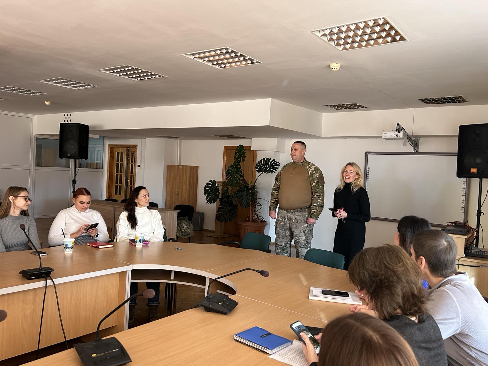 На факультеті психології – зустріч із військовим і магістрантом Вольдемаром Шлотгауером