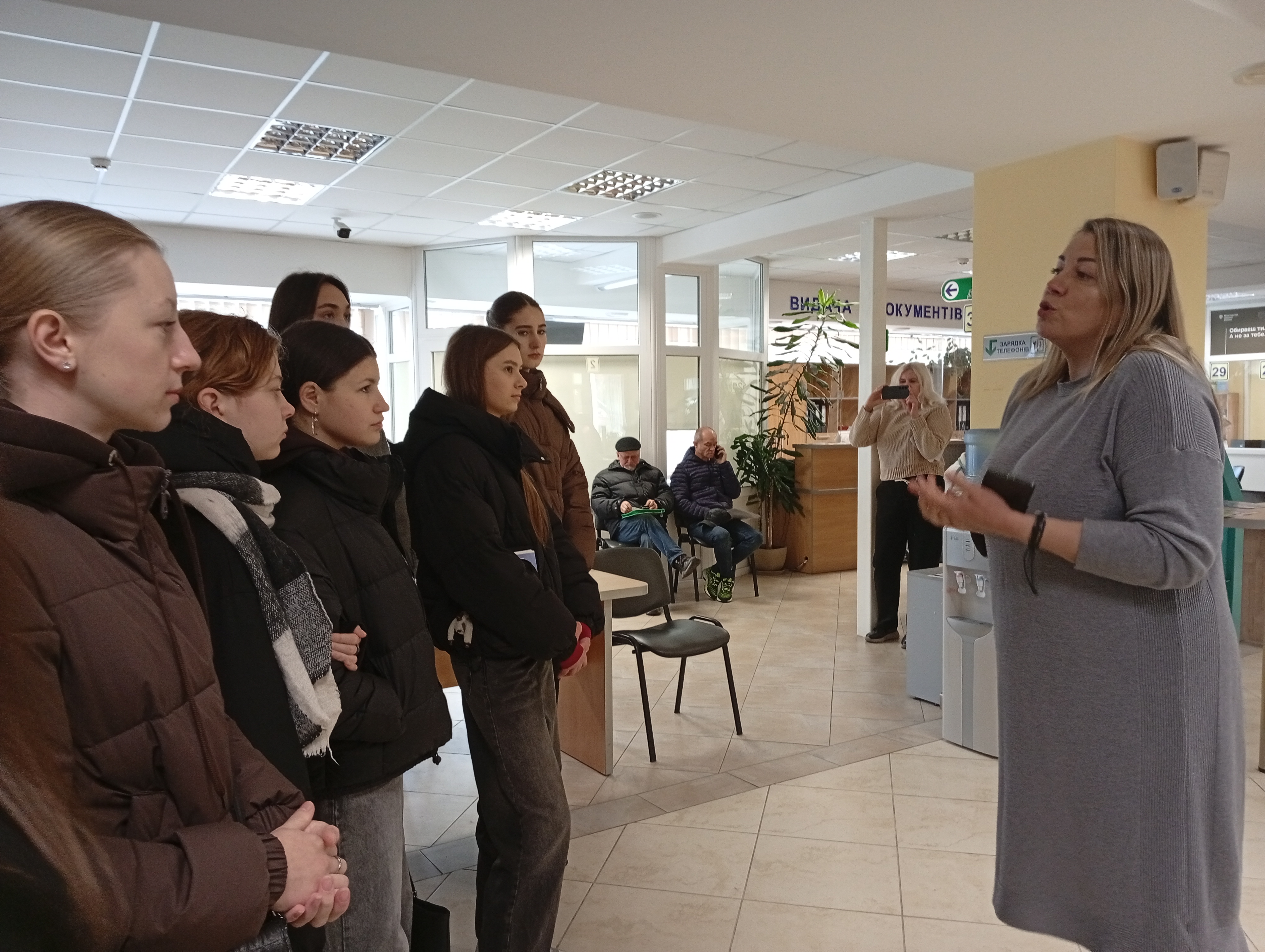 Освітній візит менеджерів у ЦНАП