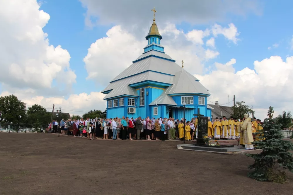 Храм Івана Хрестителя в с. Прилуцьке. Автор проєкту – Сергій Тимошенко