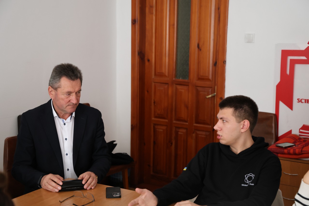 Ректор ВНУ зустрівся зі cтудентською радою