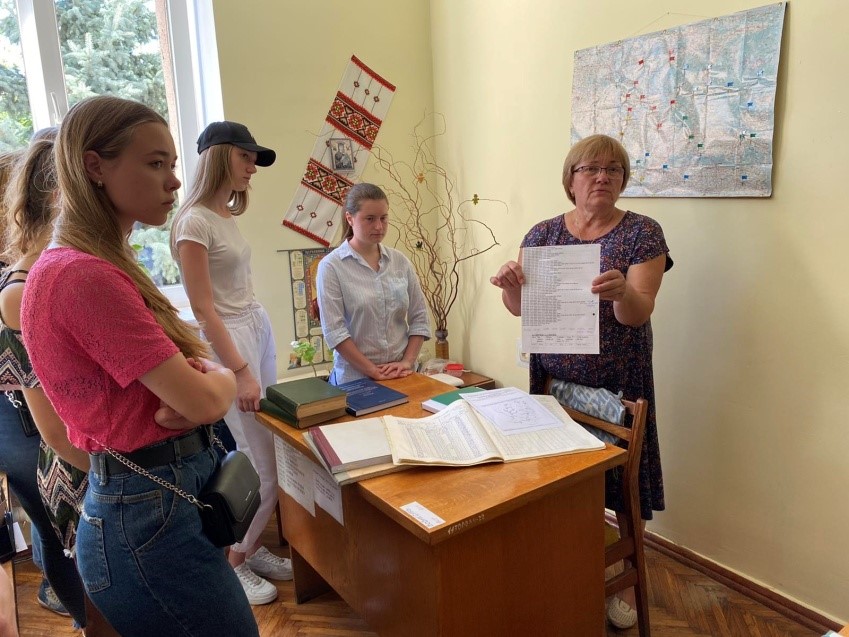 У студентів географічного факультету завершилася навчально природничо-наукова практика з «Метеорології та кліматології»